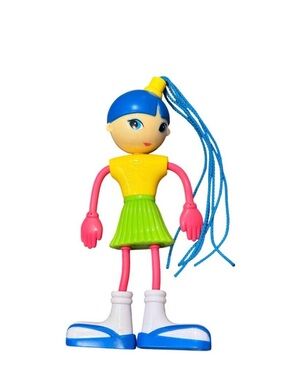Colorful Vintage 90s Y2K  Betty Spaghetti Toy Doll